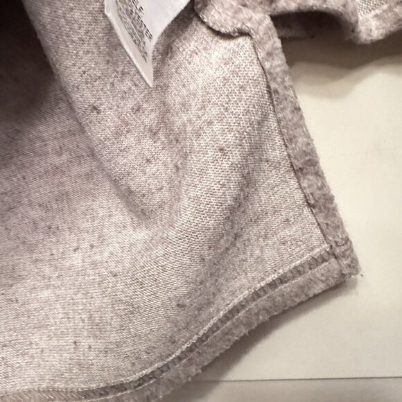 THML Anthropologie Womens Scalloped Top Beige‎ Neutral Small - Picture 7 of 9